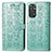 Coque Portefeuille Motif Fantaisie Livre Cuir Etui Clapet S03D pour Xiaomi Redmi Note 11 4G (2022) Vert