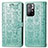 Coque Portefeuille Motif Fantaisie Livre Cuir Etui Clapet S03D pour Xiaomi Redmi Note 11 5G Vert