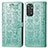 Coque Portefeuille Motif Fantaisie Livre Cuir Etui Clapet S03D pour Xiaomi Redmi Note 11 Pro 4G Vert