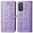 Coque Portefeuille Motif Fantaisie Livre Cuir Etui Clapet S03D pour Xiaomi Redmi Note 11 Pro 4G Violet