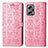 Coque Portefeuille Motif Fantaisie Livre Cuir Etui Clapet S03D pour Xiaomi Redmi Note 11T Pro+ Plus 5G Rose