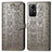 Coque Portefeuille Motif Fantaisie Livre Cuir Etui Clapet S03D pour Xiaomi Redmi Note 12S Gris