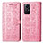 Coque Portefeuille Motif Fantaisie Livre Cuir Etui Clapet S03D pour Xiaomi Redmi Note 12S Rose