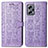 Coque Portefeuille Motif Fantaisie Livre Cuir Etui Clapet S03D pour Xiaomi Redmi Note 12T Pro 5G Violet