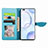 Coque Portefeuille Motif Fantaisie Livre Cuir Etui Clapet S04D pour Huawei Nova 9 Pro Petit