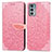 Coque Portefeuille Motif Fantaisie Livre Cuir Etui Clapet S04D pour Motorola Moto Edge 20 5G Petit