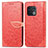 Coque Portefeuille Motif Fantaisie Livre Cuir Etui Clapet S04D pour OnePlus 10 Pro 5G Rouge