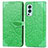 Coque Portefeuille Motif Fantaisie Livre Cuir Etui Clapet S04D pour OnePlus Nord 2 5G Vert