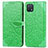 Coque Portefeuille Motif Fantaisie Livre Cuir Etui Clapet S04D pour Oppo A16e Vert