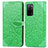 Coque Portefeuille Motif Fantaisie Livre Cuir Etui Clapet S04D pour Oppo A53s 5G Vert