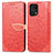 Coque Portefeuille Motif Fantaisie Livre Cuir Etui Clapet S04D pour Oppo Find X5 5G Rouge