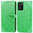 Coque Portefeuille Motif Fantaisie Livre Cuir Etui Clapet S04D pour Oppo K9S 5G Vert