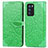 Coque Portefeuille Motif Fantaisie Livre Cuir Etui Clapet S04D pour Oppo Reno6 Pro 5G India Vert