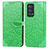 Coque Portefeuille Motif Fantaisie Livre Cuir Etui Clapet S04D pour Oppo Reno6 Pro+ Plus 5G Vert