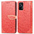 Coque Portefeuille Motif Fantaisie Livre Cuir Etui Clapet S04D pour Realme GT Neo 2T 5G Rouge