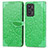 Coque Portefeuille Motif Fantaisie Livre Cuir Etui Clapet S04D pour Realme GT Neo 3T 5G Vert