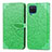 Coque Portefeuille Motif Fantaisie Livre Cuir Etui Clapet S04D pour Samsung Galaxy A12 5G Vert