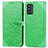 Coque Portefeuille Motif Fantaisie Livre Cuir Etui Clapet S04D pour Samsung Galaxy F52 5G Vert