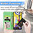 Coque Portefeuille Motif Fantaisie Livre Cuir Etui Clapet S04D pour Samsung Galaxy M31 Prime Edition Petit