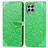 Coque Portefeuille Motif Fantaisie Livre Cuir Etui Clapet S04D pour Samsung Galaxy M53 5G Vert