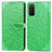 Coque Portefeuille Motif Fantaisie Livre Cuir Etui Clapet S04D pour Samsung Galaxy S20 5G Vert