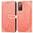 Coque Portefeuille Motif Fantaisie Livre Cuir Etui Clapet S04D pour Samsung Galaxy S20 FE 4G Orange