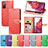 Coque Portefeuille Motif Fantaisie Livre Cuir Etui Clapet S04D pour Samsung Galaxy S20 FE 4G Petit