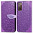 Coque Portefeuille Motif Fantaisie Livre Cuir Etui Clapet S04D pour Samsung Galaxy S20 FE 4G Petit