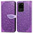 Coque Portefeuille Motif Fantaisie Livre Cuir Etui Clapet S04D pour Samsung Galaxy S20 Ultra 5G Petit