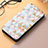 Coque Portefeuille Motif Fantaisie Livre Cuir Etui Clapet S04D pour Samsung Galaxy S22 Ultra 5G Blanc