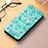 Coque Portefeuille Motif Fantaisie Livre Cuir Etui Clapet S04D pour Samsung Galaxy S22 Ultra 5G Vert