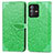 Coque Portefeuille Motif Fantaisie Livre Cuir Etui Clapet S04D pour Vivo V23 5G Vert