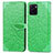 Coque Portefeuille Motif Fantaisie Livre Cuir Etui Clapet S04D pour Vivo Y15S Vert