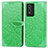 Coque Portefeuille Motif Fantaisie Livre Cuir Etui Clapet S04D pour Vivo Y74s 5G Vert