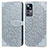 Coque Portefeuille Motif Fantaisie Livre Cuir Etui Clapet S04D pour Xiaomi Mi 12T Pro 5G Gris