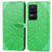 Coque Portefeuille Motif Fantaisie Livre Cuir Etui Clapet S04D pour Xiaomi Poco F4 5G Vert