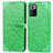 Coque Portefeuille Motif Fantaisie Livre Cuir Etui Clapet S04D pour Xiaomi Poco X3 GT 5G Vert