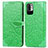 Coque Portefeuille Motif Fantaisie Livre Cuir Etui Clapet S04D pour Xiaomi Redmi Note 10 JE 5G Vert