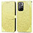 Coque Portefeuille Motif Fantaisie Livre Cuir Etui Clapet S04D pour Xiaomi Redmi Note 11 5G Jaune