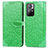 Coque Portefeuille Motif Fantaisie Livre Cuir Etui Clapet S04D pour Xiaomi Redmi Note 11 5G Vert