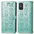 Coque Portefeuille Motif Fantaisie Livre Cuir Etui Clapet S05D pour Huawei Honor X10 Max 5G Vert