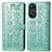 Coque Portefeuille Motif Fantaisie Livre Cuir Etui Clapet S05D pour Oppo Reno8 T 4G Petit