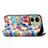 Coque Portefeuille Motif Fantaisie Livre Cuir Etui Clapet S06D pour Motorola Moto Edge (2023) 5G Petit