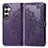 Coque Portefeuille Motif Fantaisie Livre Cuir Etui Clapet S07D pour Samsung Galaxy S21 FE 5G Petit