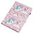 Coque Portefeuille Motif Fantaisie Livre Cuir Etui Clapet Y01B pour Apple iPad 10.2 (2020) Petit