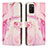 Coque Portefeuille Motif Fantaisie Livre Cuir Etui Clapet Y01X pour Samsung Galaxy M02s Rose