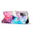 Coque Portefeuille Motif Fantaisie Livre Cuir Etui Clapet Y01X pour Samsung Galaxy S20 FE 4G Petit