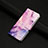 Coque Portefeuille Motif Fantaisie Livre Cuir Etui Clapet Y01X pour Xiaomi POCO C31 Violet