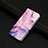 Coque Portefeuille Motif Fantaisie Livre Cuir Etui Clapet Y01X pour Xiaomi Redmi 9 Activ Violet