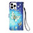 Coque Portefeuille Motif Fantaisie Livre Cuir Etui Clapet Y02B pour Apple iPhone 13 Pro Max Bleu